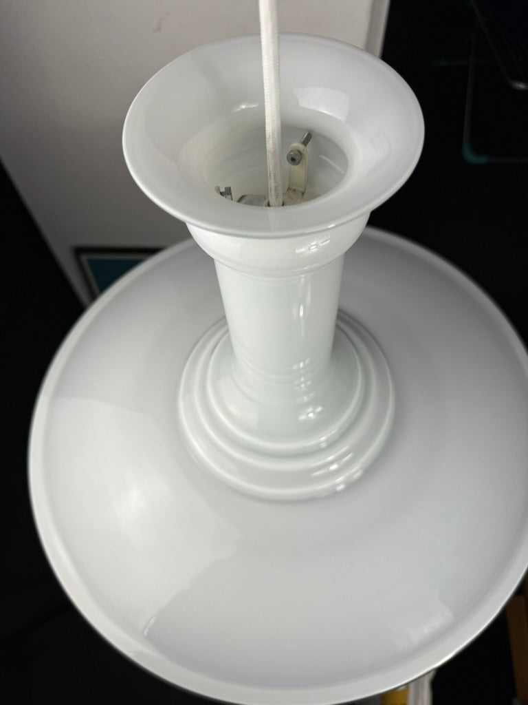 DUŻA lampa Holmegaard dla Royal Copenhagen.