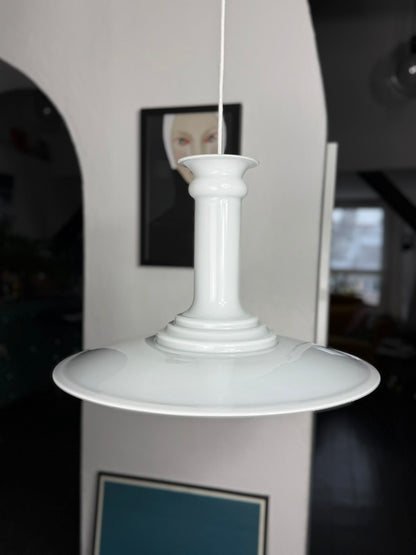 DUŻA lampa Holmegaard dla Royal Copenhagen. 