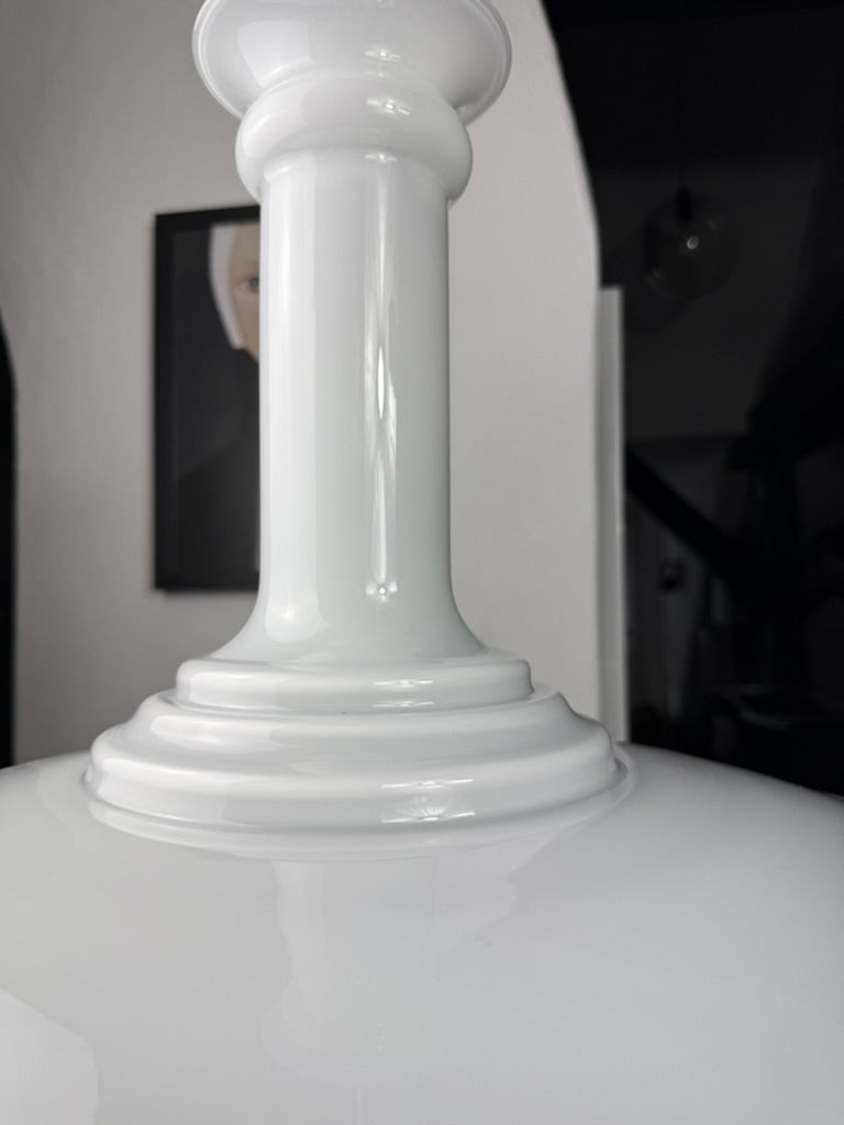 DUŻA lampa Holmegaard dla Royal Copenhagen. 