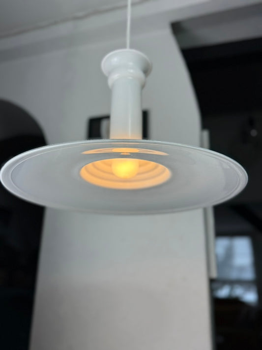 DUŻA lampa Holmegaard dla Royal Copenhagen. 
