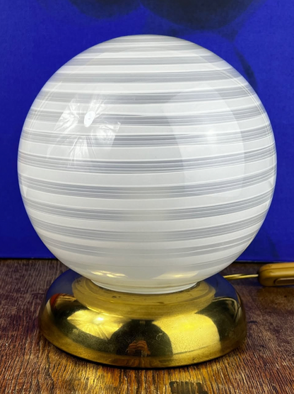 Włoska lampa stołowa Kula